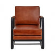 Buffalo Tan Genuine Leather Armchair