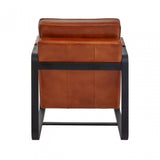 Buffalo Tan Genuine Leather Armchair