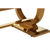 Moda Ivory White Marble Coffee Table
