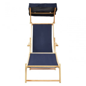 Beauport Blue Lounger