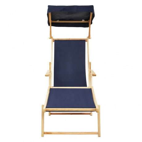 Beauport Blue Lounger