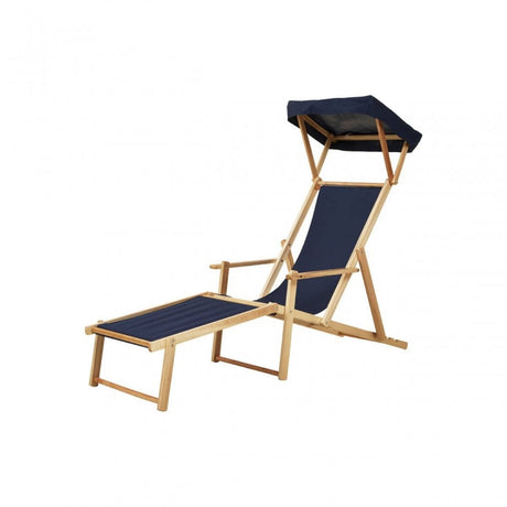 Beauport Blue Lounger