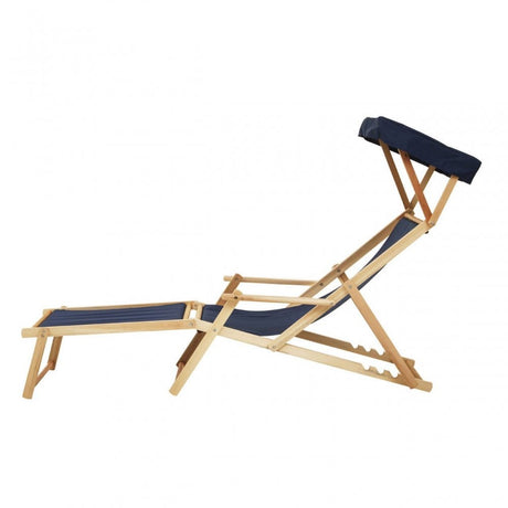 Beauport Blue Lounger
