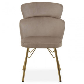 Veneto Mink Velvet Chair