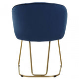 Veneto Midnight Velvet Dinner Chair