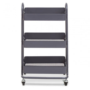 Acero Three Tier Grey Trolley