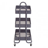 Acero Three Tier Grey Trolley