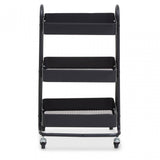 Acero Three Tier Black Trolley