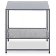 Acero Grey End Table