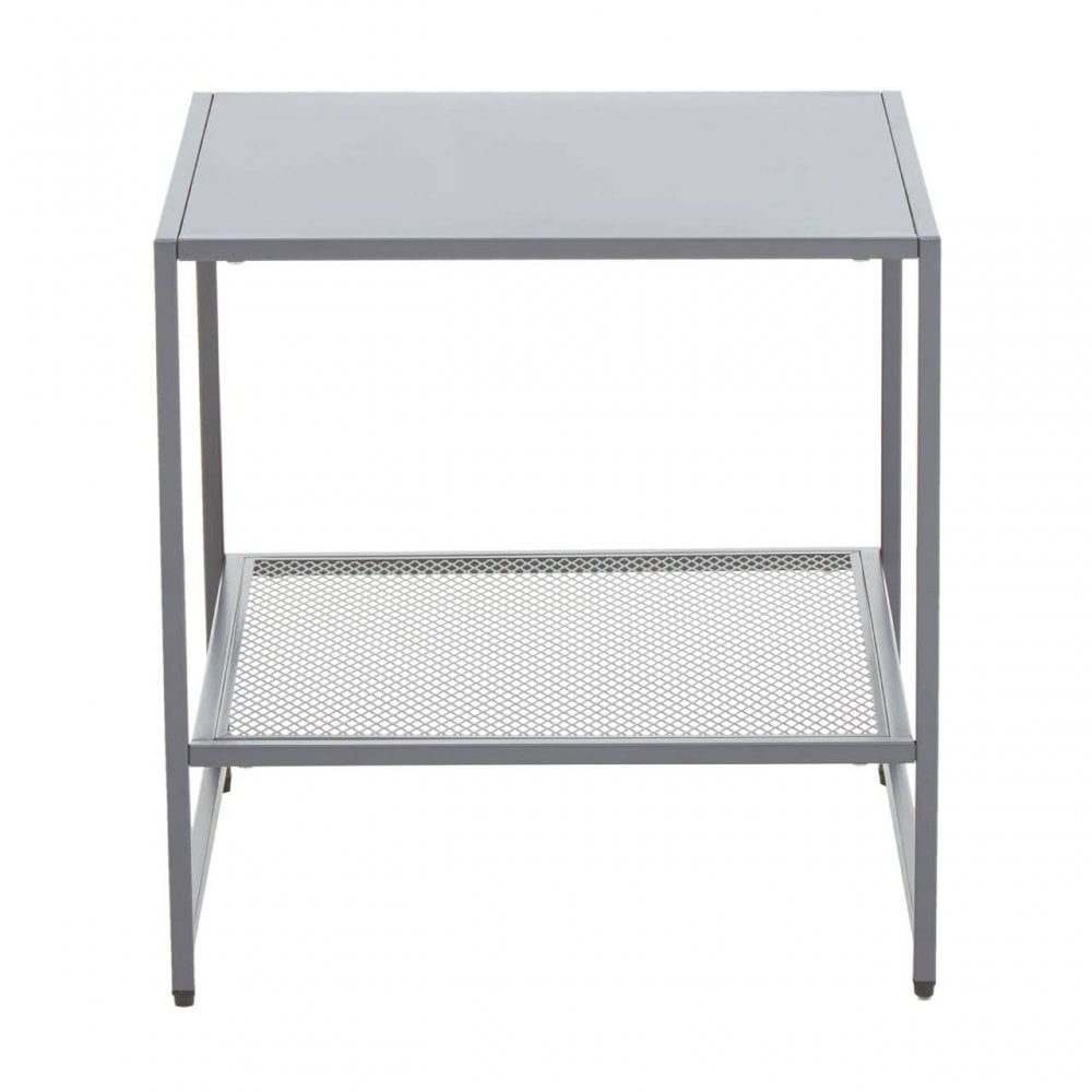 Acero Grey End Table