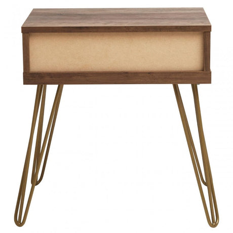Flori One Draw Side Table