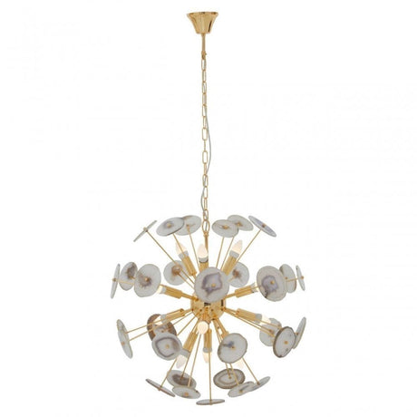 Glamour Twelve Bulb Pendant Light