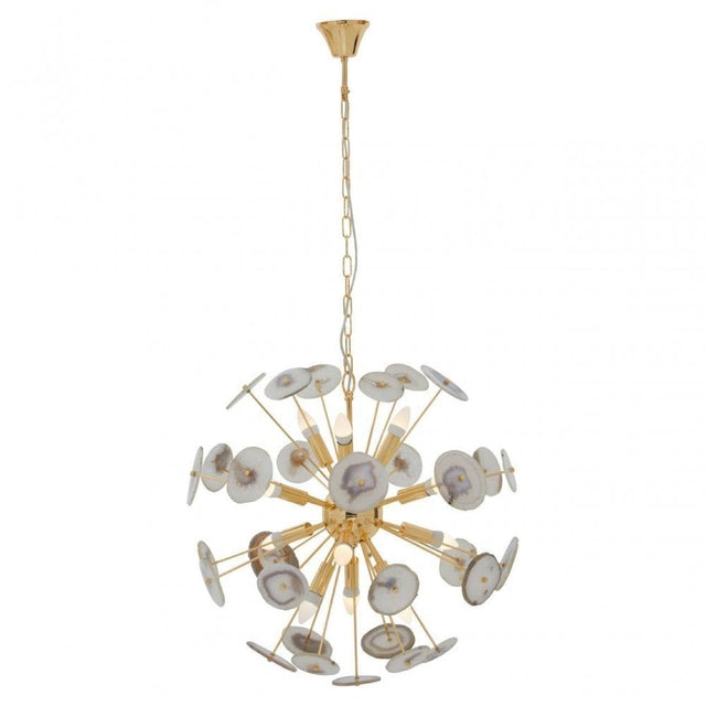 Glamour Twelve Bulb Pendant Light