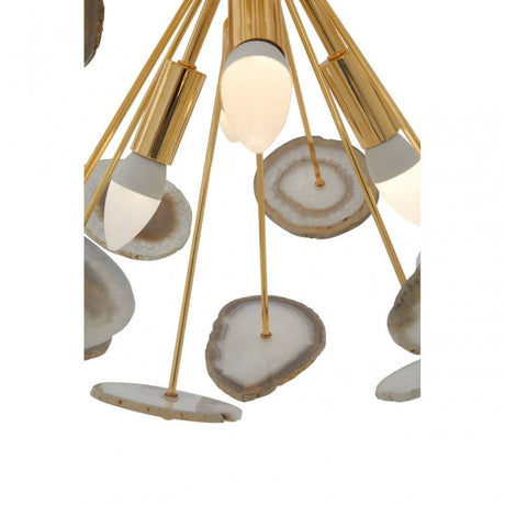 Glamour Twelve Bulb Pendant Light