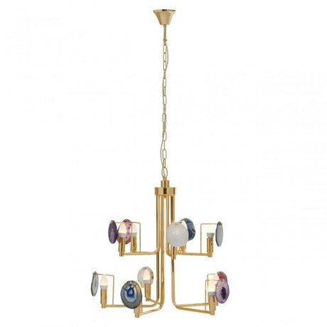 Glamour Ten Bulb Pendant Light