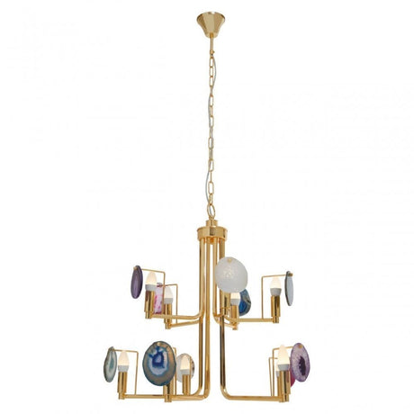 Glamour Ten Bulb Pendant Light