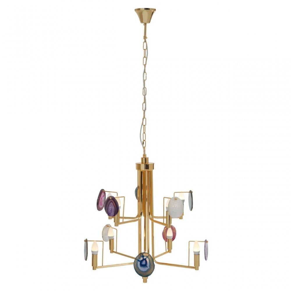 Glamour Ten Bulb Pendant Light