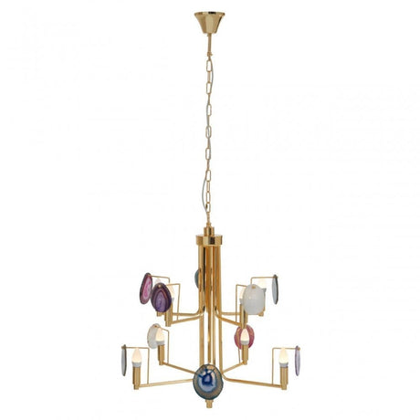 Glamour Ten Bulb Pendant Light