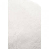 Bosie Small White Mongolian Lamb Fur Cushion