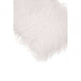 Bosie Large White Mongolian Lamb Fur Cushion