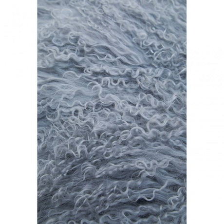 Bosie Small Grey Mongolian Lamb Fur Cushion