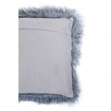 Bosie Small Grey Mongolian Lamb Fur Cushion