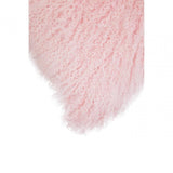 Bosie Small Pink Mongolian Lamb Fur Cushion