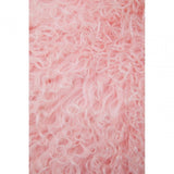 Bosie Large Pink Mongolian Lamb Fur Cushion