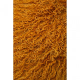 Bosie Large Ochre Mongolian Lamb Fur Cushion