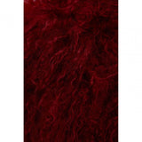 Bosie Small Maroon Mongolian Lamb Fur Cushion