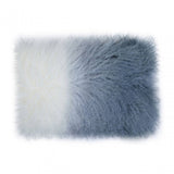 Bosie Large Grey Ombre Mongolian Lamb Fur Cushion