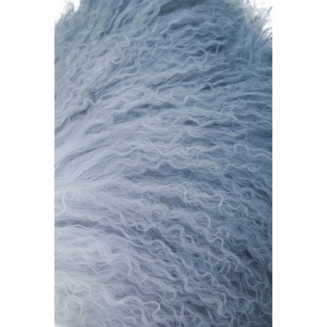 Bosie Large Grey Ombre Mongolian Lamb Fur Cushion