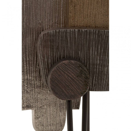 Simbolo Small Assorted Colour Metal Sculpture On Marble Base