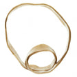 Prato Gold Finish Knot Sculpture
