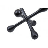 Prato Black Finish Abstract Sculpture