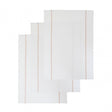 Doro Set Of Three Waffle White And Almond Tea Towels