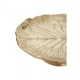 Salma Gold Finish Lotus Leaf  Cake Stand