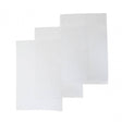 Doro Set Of Three White Terry Tea Towels