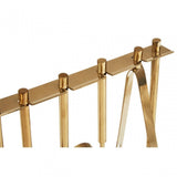 Omari White Marble Bar Tool Stand