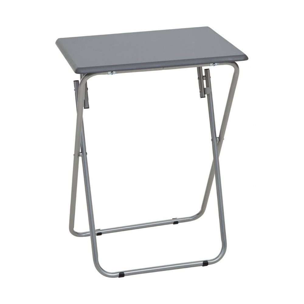 Folding Table With Grey  Top