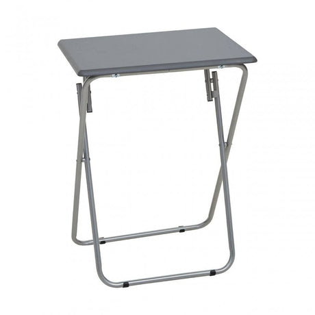 Folding Table With Grey  Top
