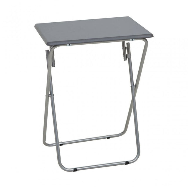 Folding Table With Grey  Top