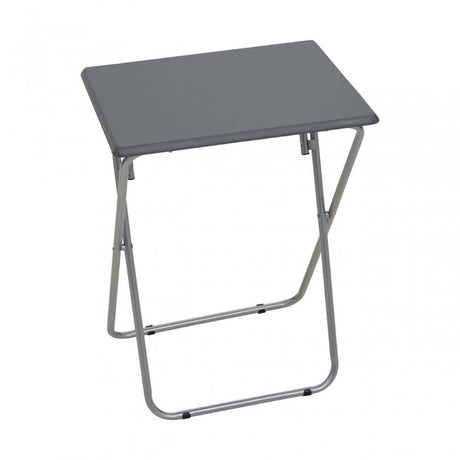 Folding Table With Grey  Top