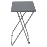 Folding Table With Grey  Top