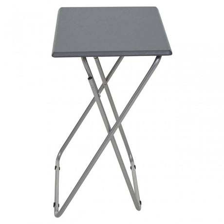 Folding Table With Grey  Top