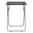 Folding Table With Sand Black Top