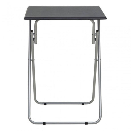 Folding Table With Sand Black Top