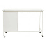 Academy Three Drawer White Desk