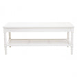 Heritage Pine Wood Ivory Coffee Table
