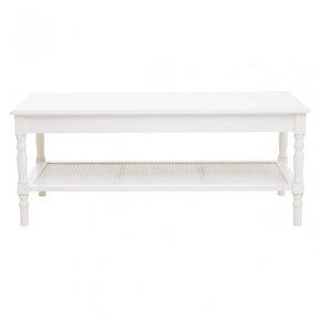 Heritage Pine Wood Ivory Coffee Table